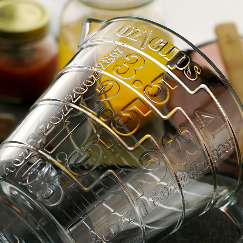 Toughened Glass Measuring Cups