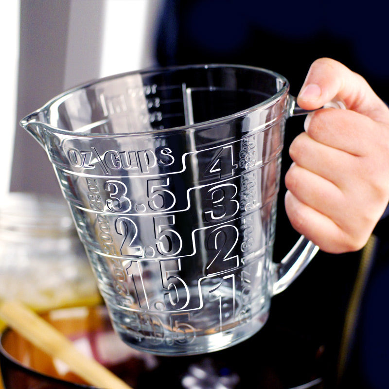 Toughened Glass Measuring Cups