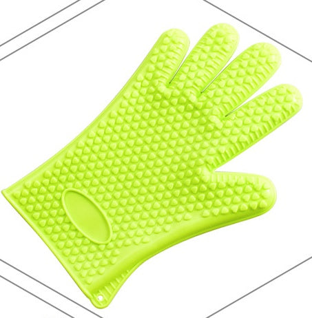 Non-slip silicone gloves