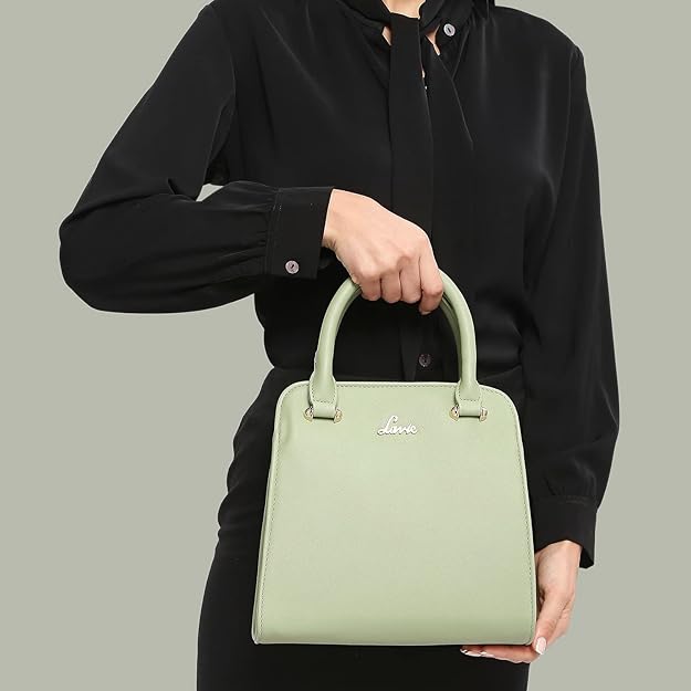 Lavie Women's Ushawu Small Satchel Handbag for Women | Satchel Bag for Work | Ladies purse | Stylish Shoulder Bag | Gift For Women