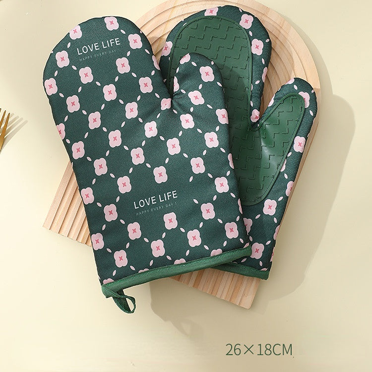 Anti-Scalding Cotton Non-Slip Insulation Gloves