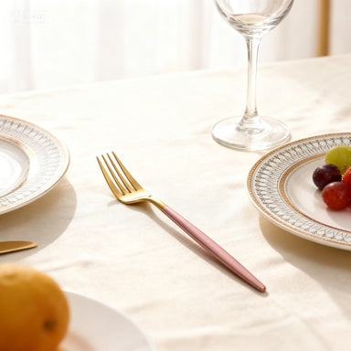 Blush Gold Pastry Fork