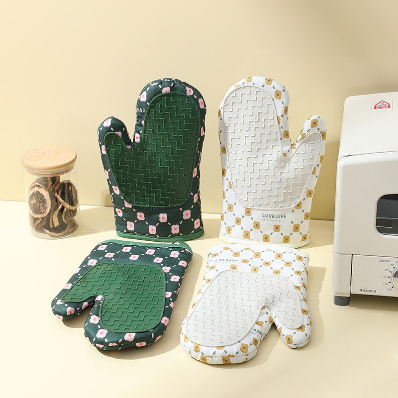 Anti-Scalding Cotton Non-Slip Insulation Gloves