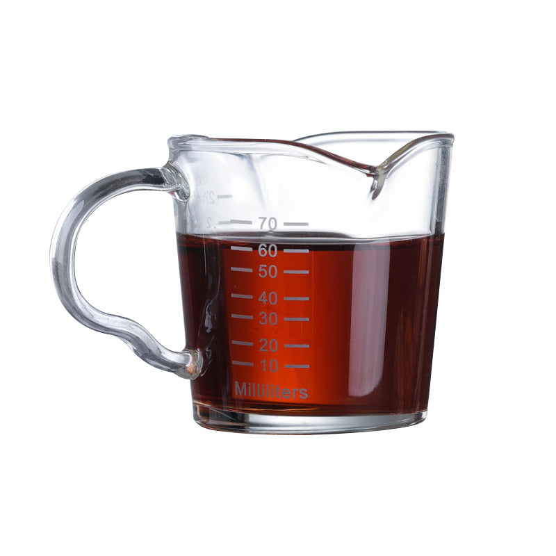 Double-mouthed Glass Measuring Cup